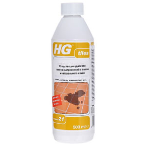 HG «Для глянцевой плитки» средство для чистки плитки.
