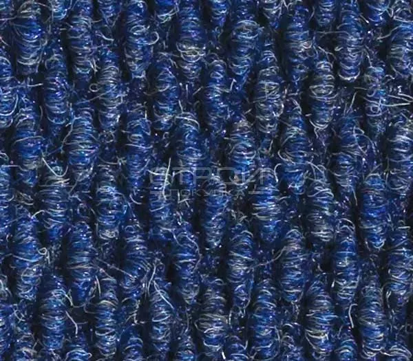 Синие ворсовые грязезащитные покрытия