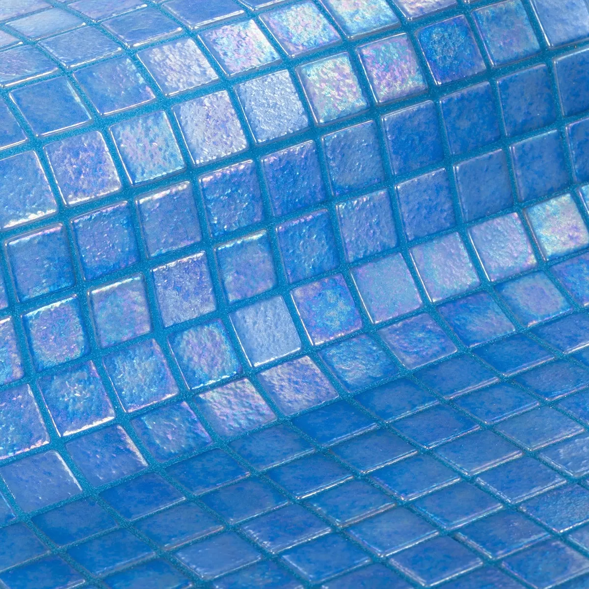 Мозаика Antislip Ocean синего цвета с перламутром