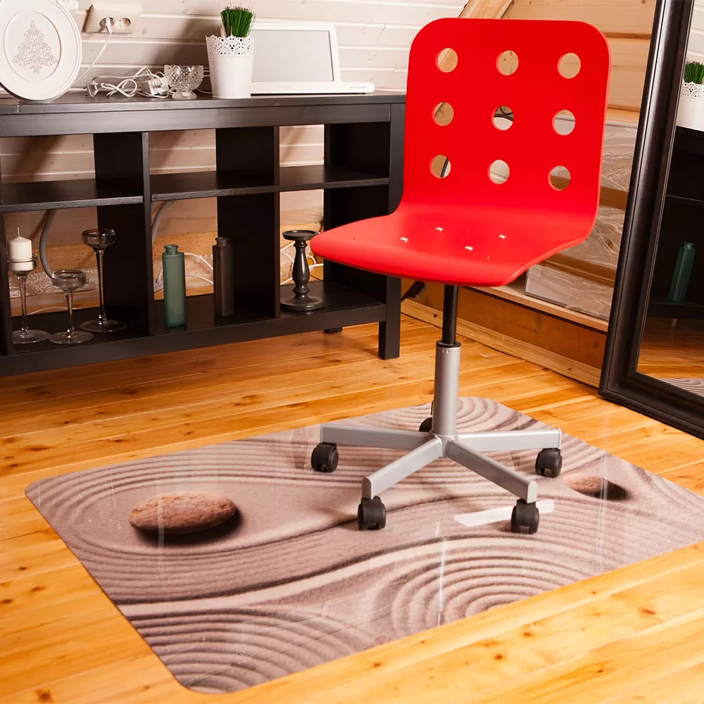 резиновый коврик для офисного кресла