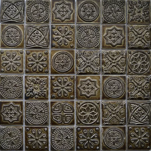 Керамическая мозаика KG4803 Melian коричневая