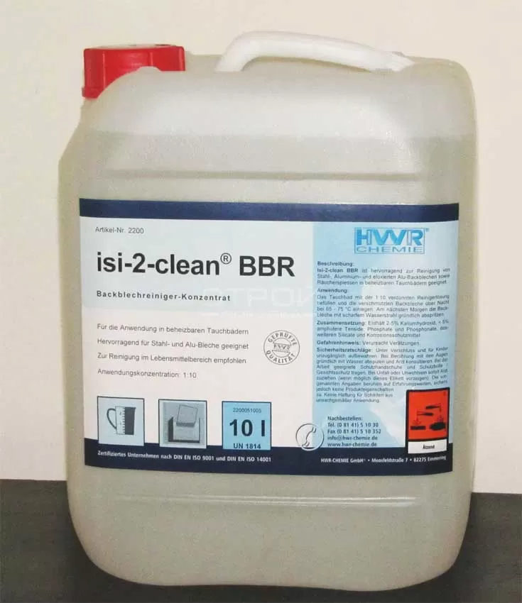 Концентрат для очистки противней Isi-2-clean-BBR.