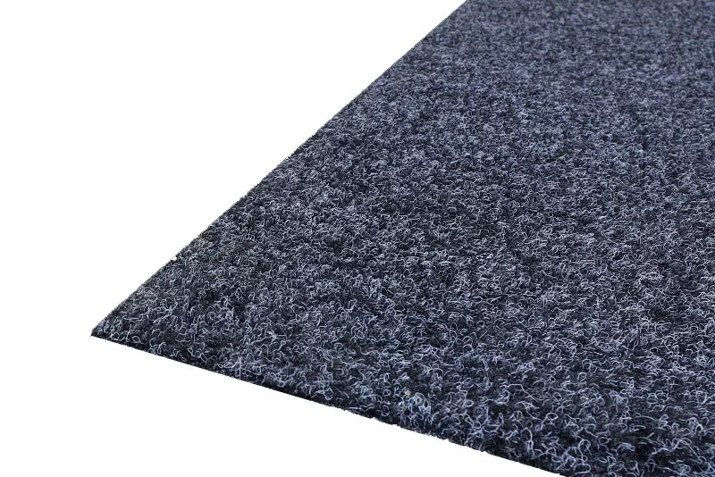 Фрагмент коврового покрытия Сидней (Sidney) серого цвета.