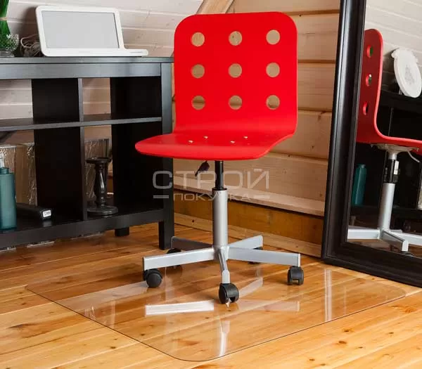 Коврик под офисное кресло из поликарбоната  1,5 мм