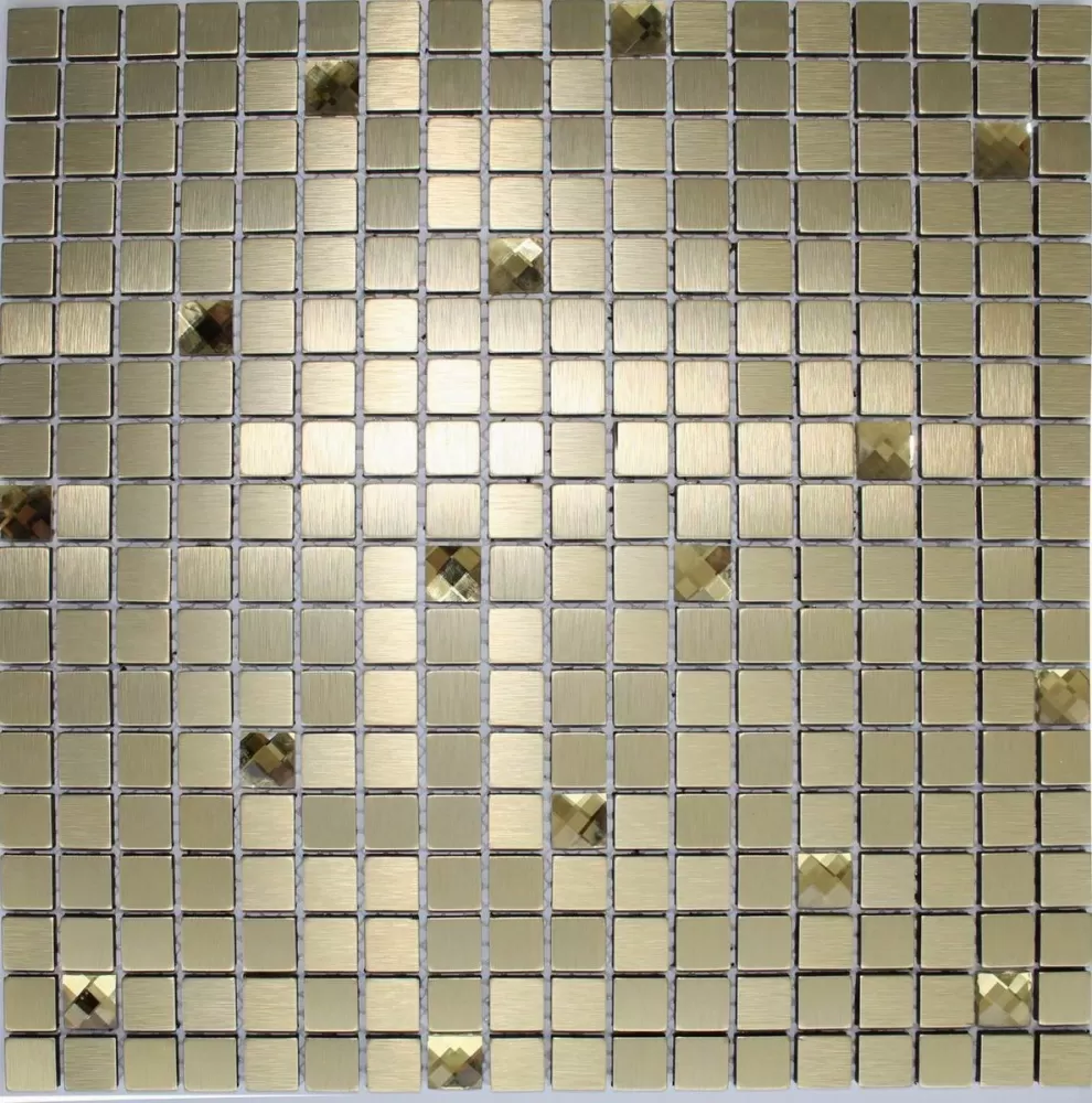 Золотая алюминиевая мозаика LP02B