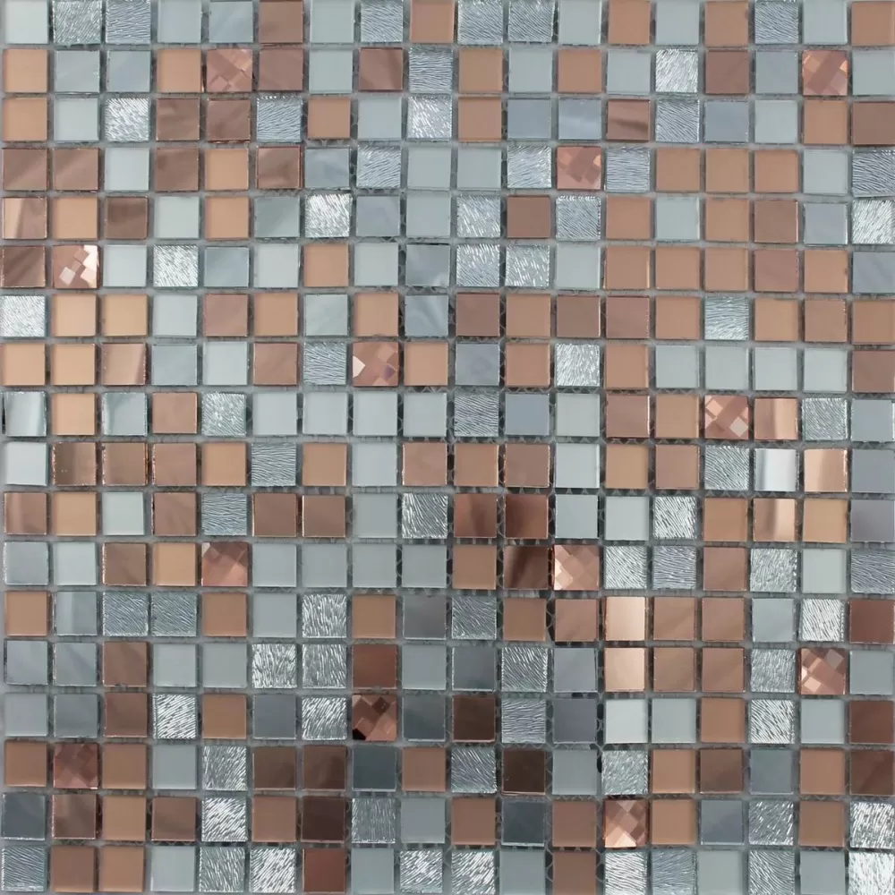Микс А1504 из зеркальных чипов мозаики