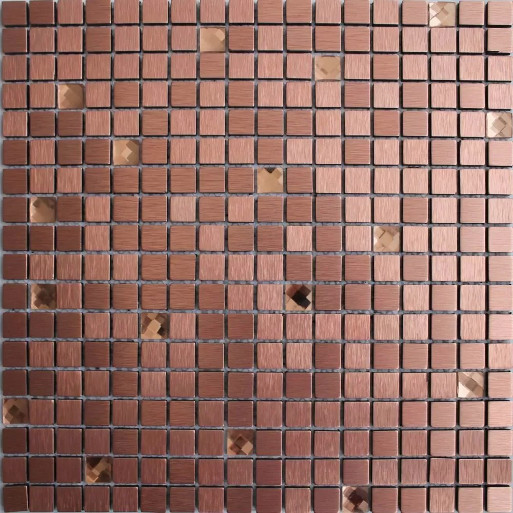LP05E розовая мозаика из алюминия