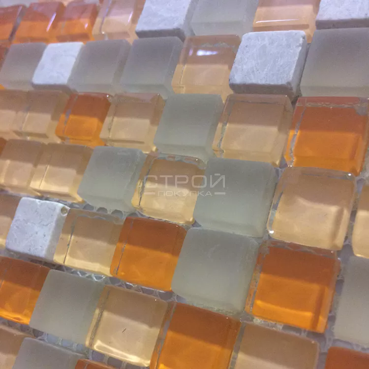 Оранжевая мозаика GS076