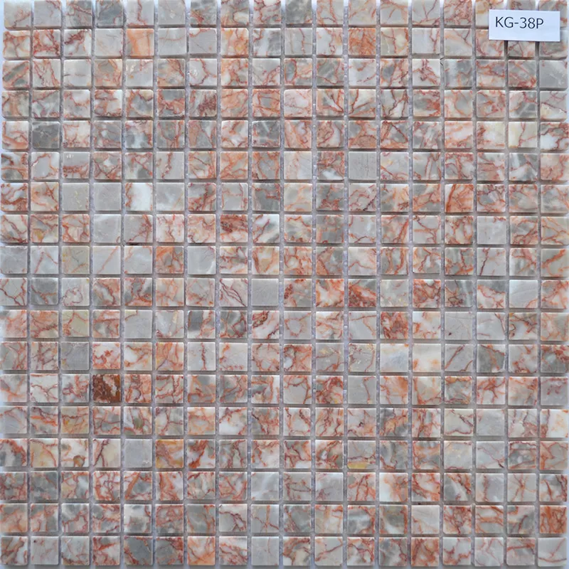 Мозаика под мрамор из натурального камня KG-38P
